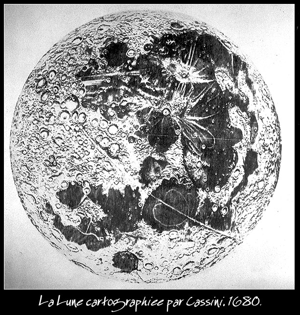 cartographie Lune Cassini
